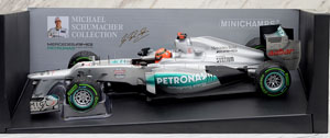 PMA 1/18 メルセデス AMG ペトロナス Ｆ1 チーム W03 M.シューマッハ ブラジルＧＰ 2012