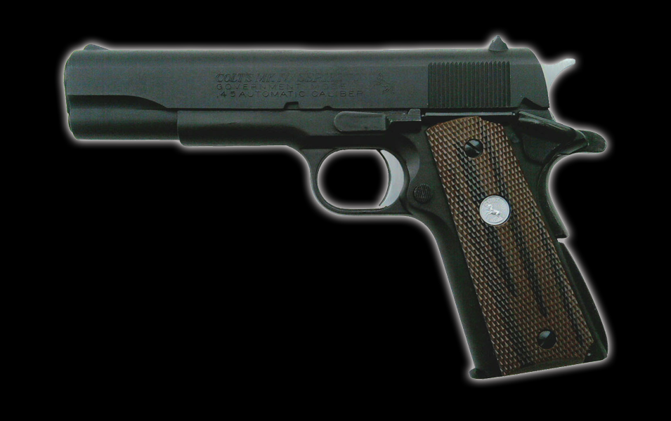 マルシン工業 モデルガン組立キット Colt Goverment MkⅣ シリーズ70　HW