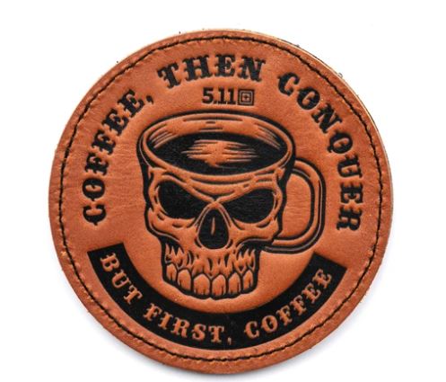 5.11tactical 81855 COFFEE THEN CONQUER PATCH