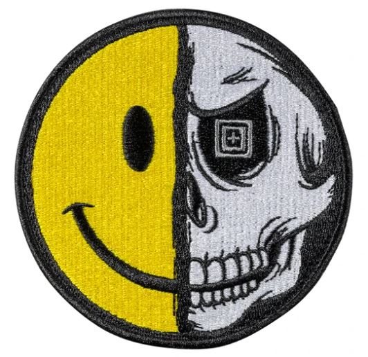 5.11tactical 81754 ALWAYS BE HAPPY PATCH Yellow